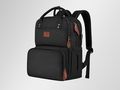 Laptop Backpack / Lunch Bag 15.6'' Matein 1162 USB Black, Matein 1162