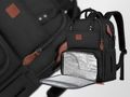 Laptop Backpack / Lunch Bag 15.6'' Matein 1162 USB Black, Matein 1162