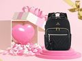 Women's 10.5'' travel backpack with makeup bag Matein 1342 Black, Matein 1342