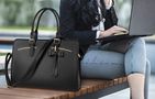 Women's 15.6'' laptop bag with cosmetic case Matein 1310 Black USB, Matein 1310