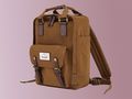 Himawari 188L 14'' laptop backpack (brown), Himawari 188L-53