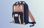 Himawari 188L 14'' laptop backpack (navy blue and pink), Himawari 188L-54