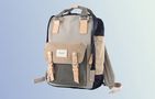 Himawari 188L 14'' laptop backpack (gray-beige), Himawari 188L-77