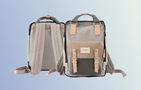 Himawari 188L 14'' laptop backpack (gray-beige), Himawari 188L-77