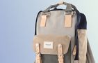 Himawari 188L 14'' laptop backpack (gray-beige), Himawari 188L-77