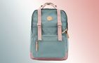 Himawari 15'' laptop backpack 1085B (blue-pink), Himawari 1085B-13