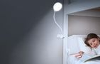 Clip on Reading Light Glocusent GLCSNTBL204 White, Glocusent GLCSNTBL204