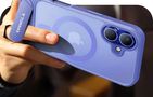 Torras Pstand Series Case for iPhone 16 (Blue), Torras X00FX1934