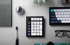 Keychron Q0 Max RGB Wireless Numeric Keyboard, Red Switch (Black) [Q0M-M1]., Keychron Q0M-M1