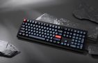 Keychron V6 Max QMK/VIA RGB Knob Barebone Switch Wireless Mechanical Keyboard (black), Keychron V6M-Z4