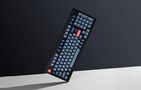 Keychron V5 Max QMK/VIA RGB Knob Red Switch Wireless Mechanical Keyboard (black), Keychron V5M-D1