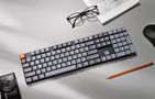 Keychron K5 Max QMK/VIA low profile wireless mechanical keyboard White backlight Brown Switch, Keychron K5M-A3