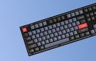 Keychron V6 QMK/VIA RGB Knob Brown Switch Mechanical Keyboard (black), Keychron V6-C3