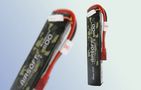 Lipo Gens ace 25C 1100mAh 3S1P 11.1V Airsoft Gun battery with T-plug, Gens ace GEA11003S25D