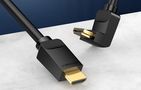 Cable HDMI 2.0 Vention AAQBH 2m, Angled 270°, 4K 60Hz (black), Vention AAQBH