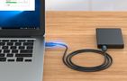 USB 2.0 cable Vention COJBH 2A 2m Black PVC, Vention COJBH