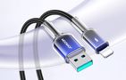 Kabel USB-A Lightning Joyroom S-A42 3A 1.2m czarny, Joyroom S-A42 A-L Bl