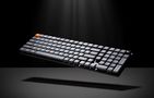 Keychron K17 Max RGB Brown Switch Wireless Low Profile Keyboard (Black) [K17M-H3]., Keychron K17M-H3