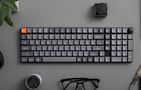 Keychron K17 Max RGB Brown Switch Wireless Low Profile Keyboard (Black) [K17M-H3]., Keychron K17M-H3