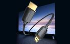 HDMI-D Male to HDMI-A Male Cable Vention AGIBH 2m, 4K 60Hz (Black), Vention AGIBH