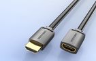 HDMI 2.0 Male to HDMI 2.0 Female Extension Cable Vention AHCBH 2m, 4K 60Hz, (Black), Vention AHCBH