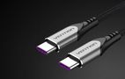 USB-C 2.0 to USB-C Cable Vention TAEHD 0.5m PD 100W Gray, Vention TAEHD