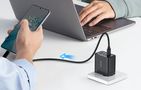 Wall charger GaN Rocoren 3x USB-C, 1x USB, 67W (black), Rocoren RCCCT3P1A-RXA01