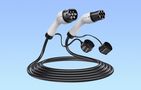 Electric Vehicle charger cable type-2 Choetech ACG12 7 kW (white), Choetech ACG12