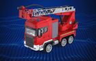 Remote control RC fire truck 1:20 Double Eagle (red) E597-003, Double Eagle E597-003