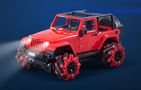 Remote-controlled car 1:16 Double Eagle (red) Jeep (drift) E348-003, Double Eagle E348-003