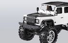 Remote control RC remote control car 1:14 Double Eagle (white) Land Rover Defender (pick-up) E332-003, Double Eagle E332-003white