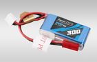 Gens ace 300mAh 7.4V 45C 2S1P Lipo Battery Pack with JST-SYP Plug, Gens ace GEA3002S45JST