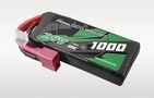 Gens ace 35C 1000mAh 2S1P 7.4V Airsoft Gun Lipo Battery with T Plug, Gens ace GEA10002S35D