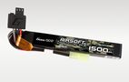 Gens ace G-Tech 25C 1500mAh 2S1P 7.4V Airsoft Gun Lipo Battery with mini Tamiya Plug, Gens ace GEA152S25TGT