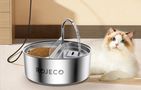 Stainless Steel Pet Water fountain & Feeder 2in1 3.2l Rojeco, Rojeco RYSJ-17