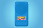 Magnetic powerbank OTL 5000 mAh, USB-C 15W, Sonic The Hedgehoh with stand (blue), OTL SH1195