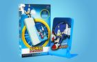 Magnetic powerbank OTL 5000 mAh, USB-C 15W, Sonic The Hedgehoh with stand (blue), OTL SH1195