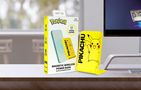 Magnetic powerbank OTL 5000 mAh, USB-C 15W, Pokemon Pikatchu with stand (yellow), OTL PK1191