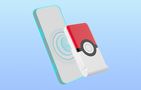 Magnetic powerbank OTL 5000 mAh, USB-C 15W, Pokemon Pokeball with stand (red-white), OTL PK1186