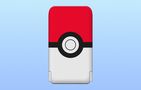 Magnetic powerbank OTL 5000 mAh, USB-C 15W, Pokemon Pokeball with stand (red-white), OTL PK1186