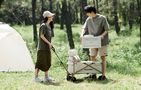 Naturehike mini outdoor trolley CNH22JU012 khaki, Naturehike CNH22JU012