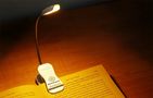 Wireless lamp Mini Glocusent GLCSNTBL105W clip-on book light, USB-C White, Glocusent GLCSNTBL105W