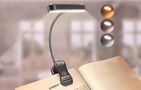 Wireless lamp Glocusent ET-Head GLCSNTA1801 clip-on book light, USB-C 650mAh timer Black, Glocusent GLCSNTA1801
