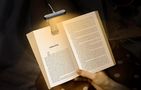 Wireless lamp Glocusent ET-Head GLCSNTA1801 clip-on book light, USB-C 650mAh timer Black, Glocusent GLCSNTA1801