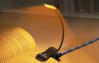 Wireless lamp Glocusent ET-Head GLCSNTA1801 clip-on book light, USB-C 650mAh timer Black, Glocusent GLCSNTA1801