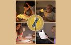 Wireless lamp Rotatable Glocusent GLCSNTA2401 Book Light, USB-C 1000mAh Grey, Glocusent GLCSNTA2401