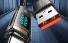 Mcdodo CA-3630 USB-A to USB-C cable, auto power off, PD 100W, 1.2m (black), Mcdodo CA-3630