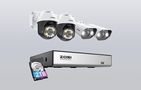 IP Camera ZOSI 2 pcs C296 WiFi 5MP & 2 pcs C182 WiFi 8MP + NVR 8ch + 2TB HDD, ZOSI C296*2+C182*2+NVR+2T