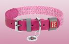 Classic Dog collar with QR code Waudog size L pink, Waudog 58937