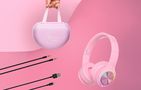 Wireless Headphones for kids PowerLocus PLED (pink), PowerLocus pwl-pled-pink